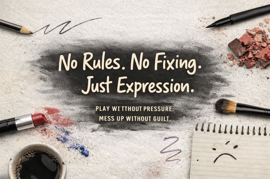 No Rules. No Fixing. Just Expression.